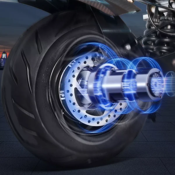 5600W Electric Scooter | 12-Inch Tires, 60V 38Ah Battery, 2280Wh Power – High-Performance E-Scooter – Bild 11
