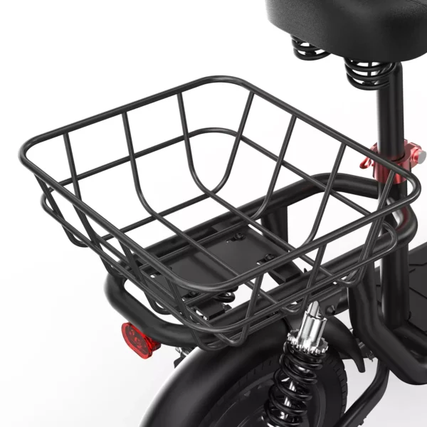 E-Scooter 12 Zoll Faltbar Offroad 500W 7.5AH Elektroroller 25km/h Vollfederung – Bild 5